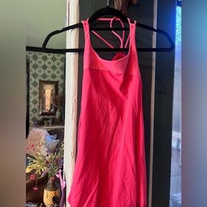 Pink Lululemon tank top